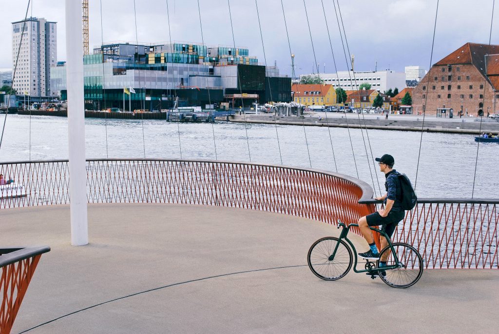A Viks bike in action in Copenhagen. Photo: viks.cc